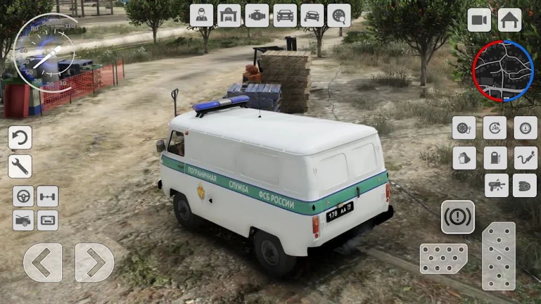 UAZ Loaf: Special vehicle 4x4  [МОД Бесконечные деньги] Screenshot 4