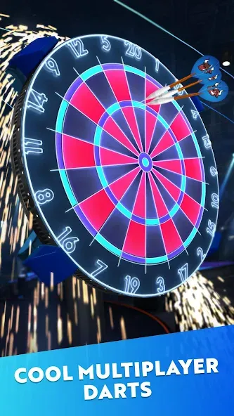 Darts of Fury (Дартс оф Фьюри)  [МОД Много денег] Screenshot 1