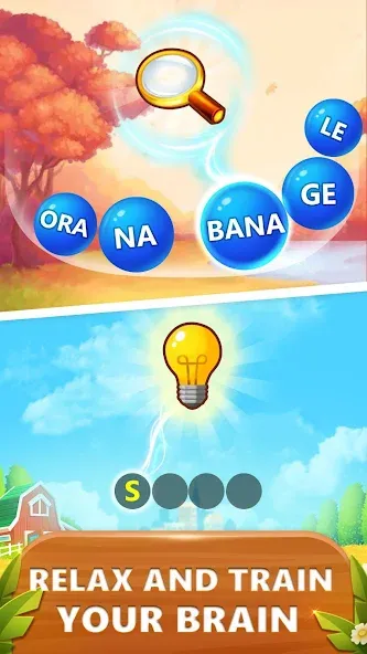 Word Bubble Puzzle - Word Game  [МОД Unlocked] Screenshot 4