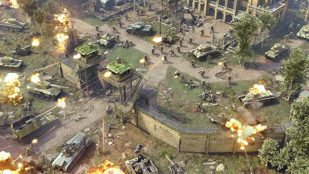 Heroes of Wars: WW2 Battles (2 (Хероэс оф Варс)  [МОД Mega Pack] Screenshot 1